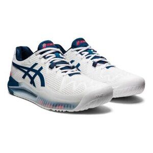 Asics Mens Gel Resolution 8 Tennis Shoe Size 11 /12 Wide